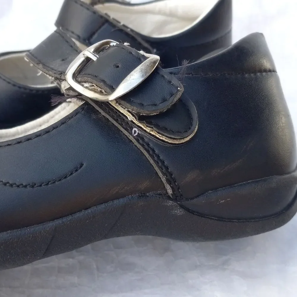 Lady Flores Black Little Girl's Shoes Size 2.5